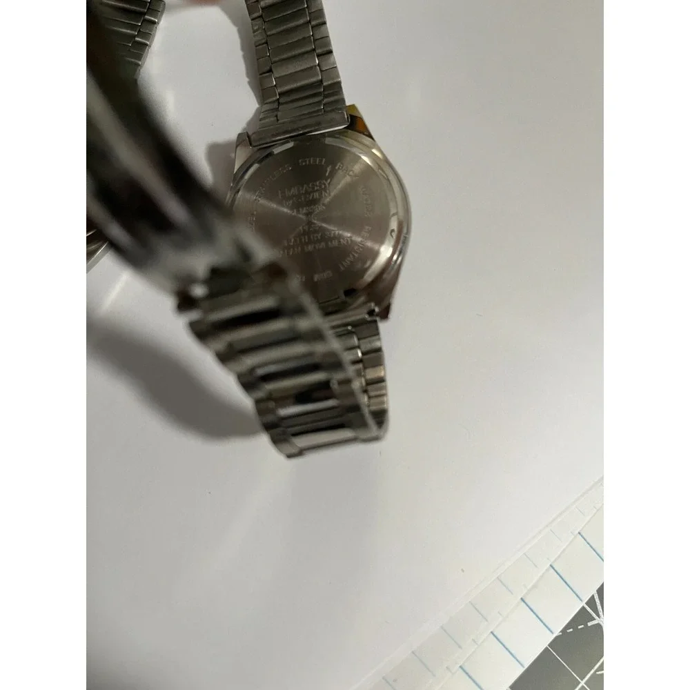 Two‎ Embassy by Gruen Mens Sample Day Date Watches Unsure if working